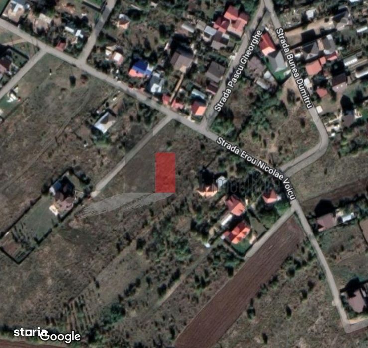 SUPER PRET - 5000 mp la 25 euro mp-Balotesti -  urbanism P+2