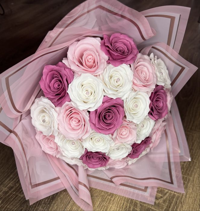 Buchete din trandafiri de sapun