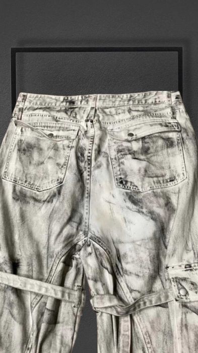 Blugi deosebiti,cu 16 buzunare, Whelm, L~XL  45 cm in talie