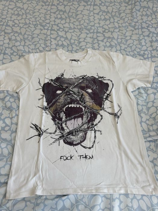 Бяла тениска Luda