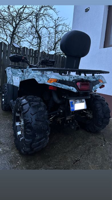 Vând ATV CF MOTO 450L 4X4 Inmatriculat Nr Negru
