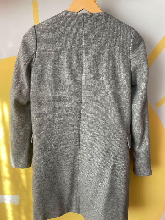 Дамско палто H&M сиво 36