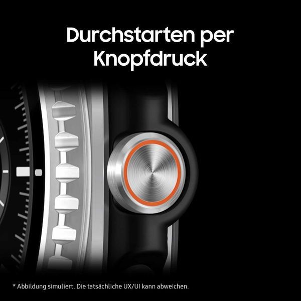 Нов Смарт Часовник SAMSUNG Watch8 Classic L500, SM-L500NZKADBT, 46mm GPS WLAN, ПУЛСОМЕР, 2 години Гаранция