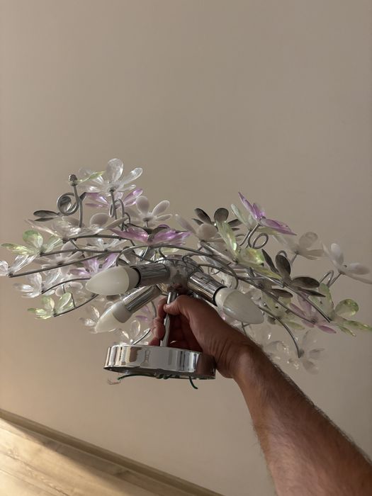 Vand set aplica de perete si lampa de noptiera