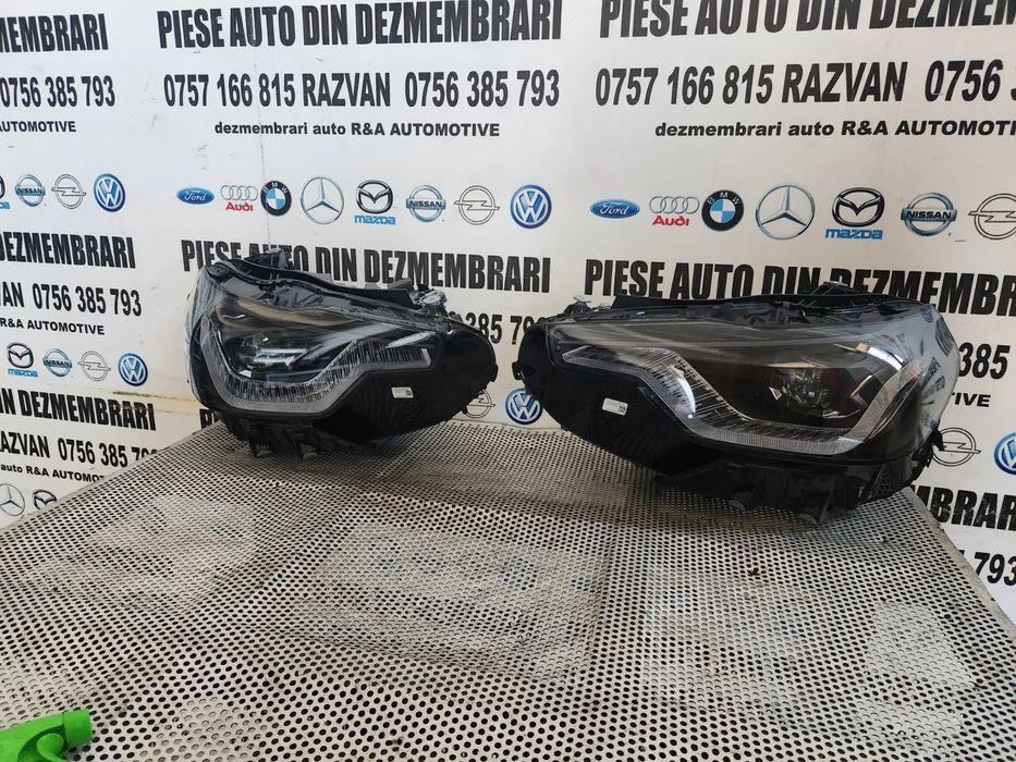Faruri Far Stanga Dreapta Full LED Bmw G42 G87 Complete Volan Stanga Model SHADOW Impecabile Cod