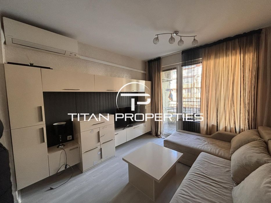 Дава се под наем Двустаен апартамент в Бургас, Меден рудник - зона А - 50 кв.м за 306 € - Снимка #1