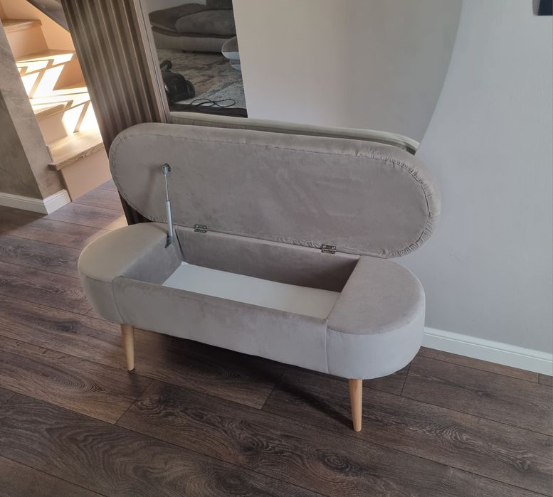 Bancheta hol cu spațiu de depozitare