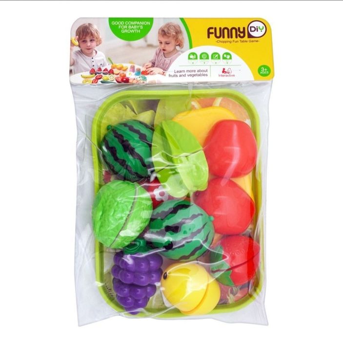 Набор Фрукты и Овощи на липучке