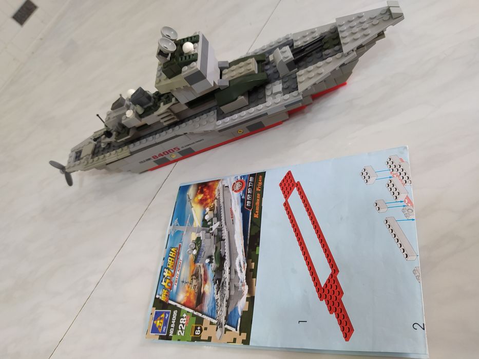 Лего военный корабль