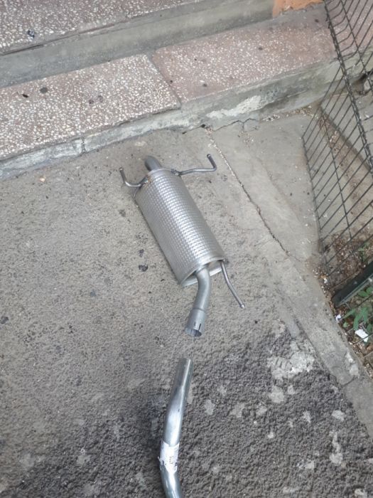 Toba esapament finala intermediara saxofon Opel Corsa C 1.0 1.2 1.4