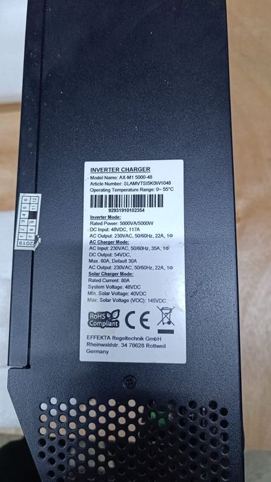 De vânzare invertor effekta de 5 kw
