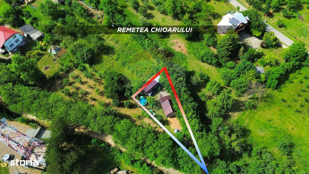 De vânzare cabană cu teren în zona Remetea Chioarului