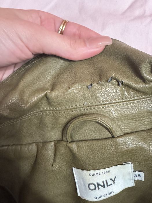 Only кожено дамско яке
