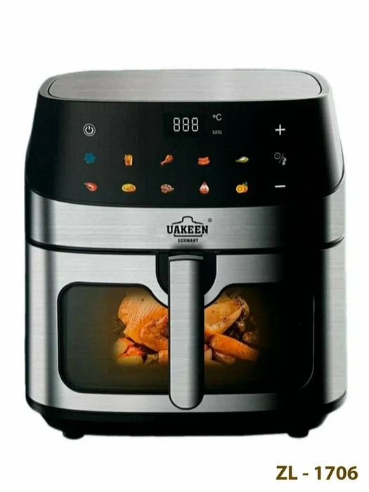 Аэрогриль UAKEEN "ZL-1706", электронное управление, 1800 Вт