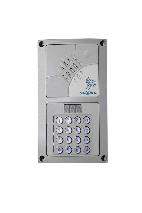 Set interfon de bloc pentru 6 apartamente Resel ISCP-01N-50 EM