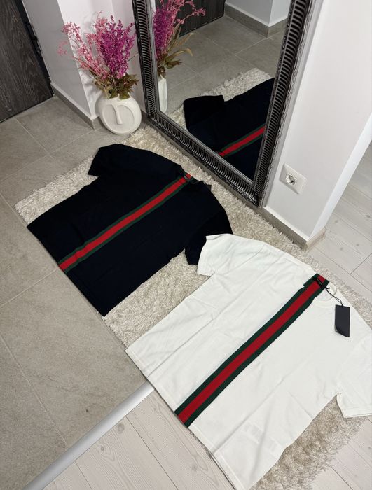 Tricou Gucci bumbac tricotat 100% colectie noua