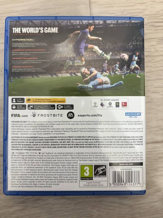 Диск fifa 23 ps5