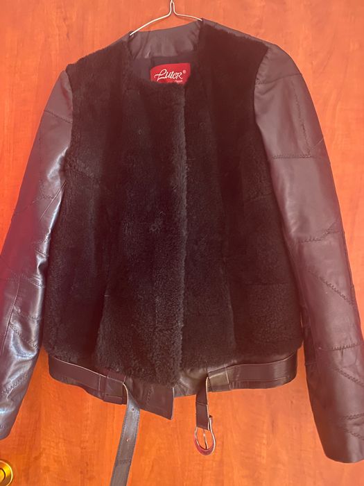 Кожено яке, естествена кожа, ново