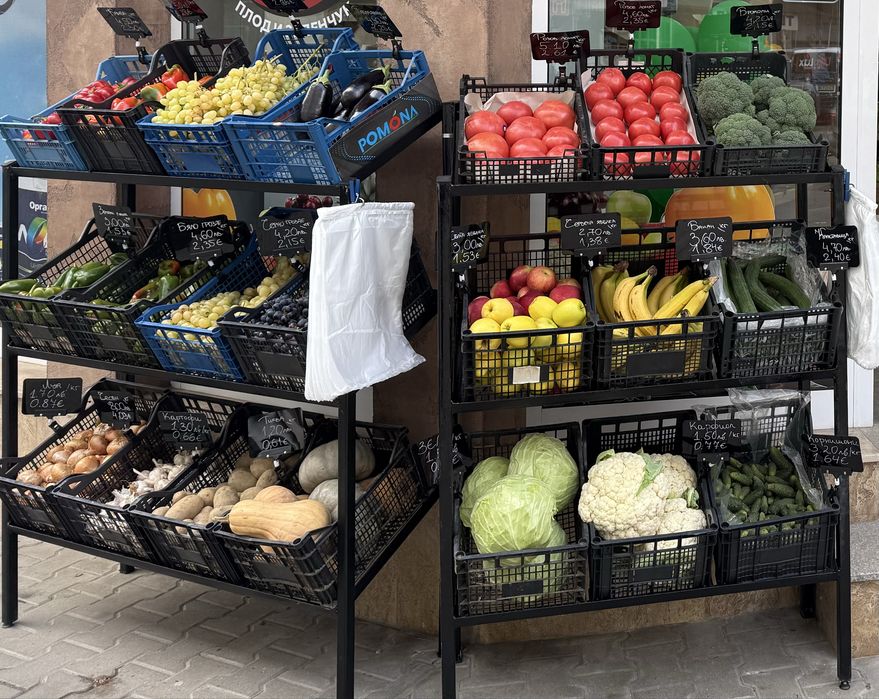 Метални стелажи  /плод и зеленчук/