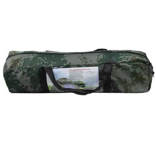 ПРОМО!! Камуфлажна четириместна семейна къмпинг палатка, 208х208 см