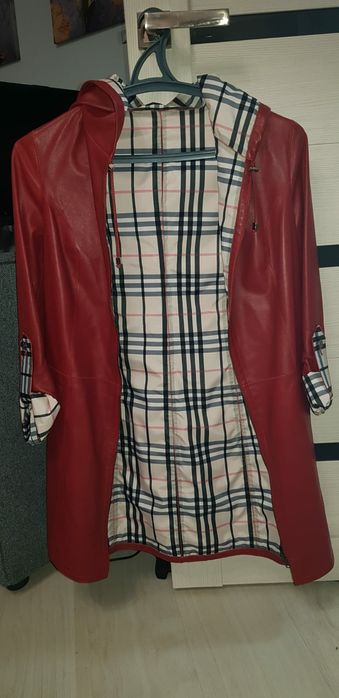 Плащ новый! Турция! Кожа 100%!