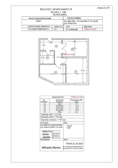 ULTRACENTRAL BAIA MARE! str. Lapusului 1A, 1318 €/mpc TVA 21%INCLUS