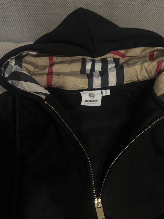 Burberry zip up negru