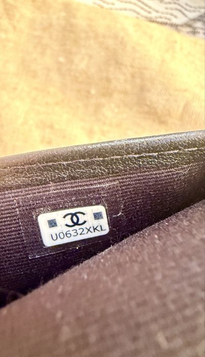 Chanel Passport Holder Quilted Caviar