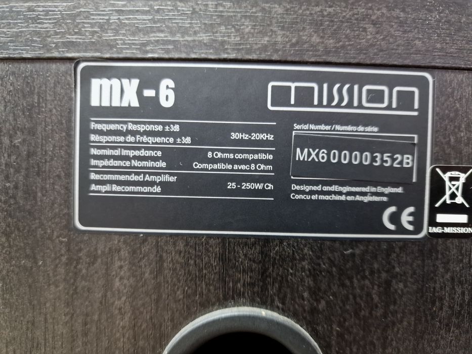 Boxe Mission MX6