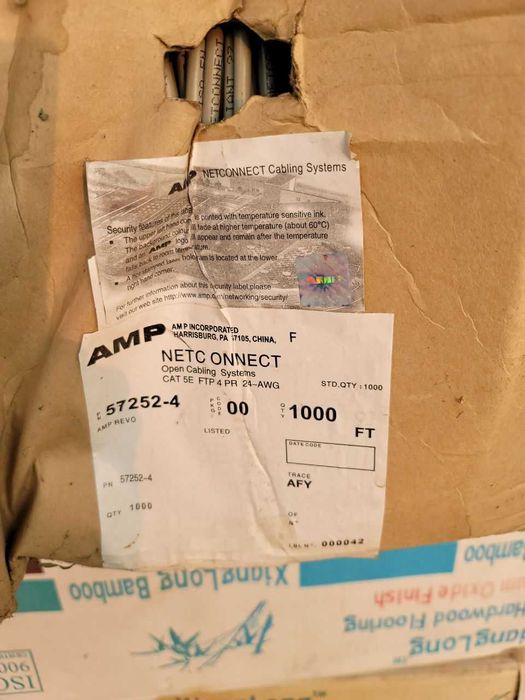 Бухта FTP кабеля CAT 5E (305 м)