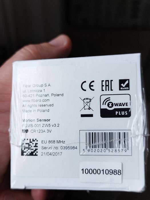 Senzor de miscare Fibaro