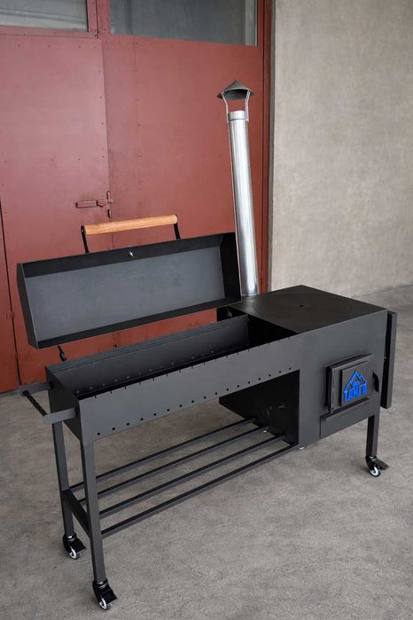 Мангал с очагом под казан 22л.