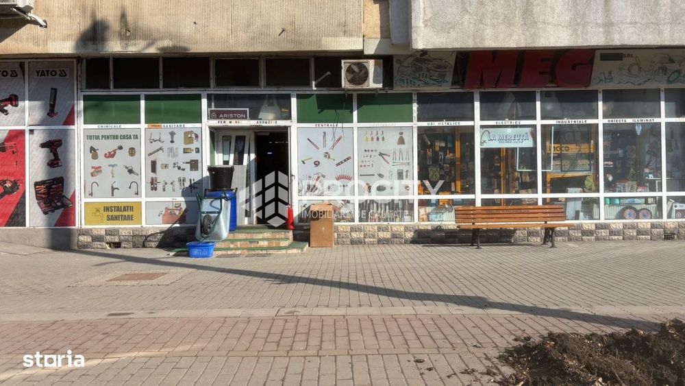 Păcurari- Petru Poni spațiu comercial  119 mp.