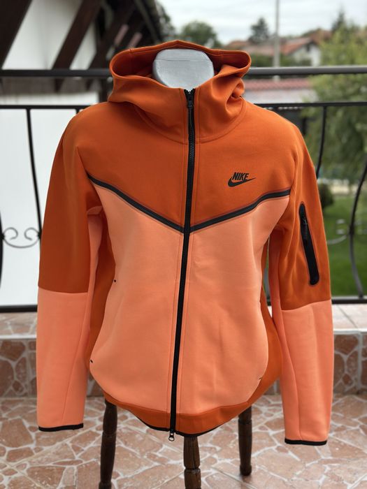 Nike tech fleece orange top оранжев Оригинален! CU4489-893