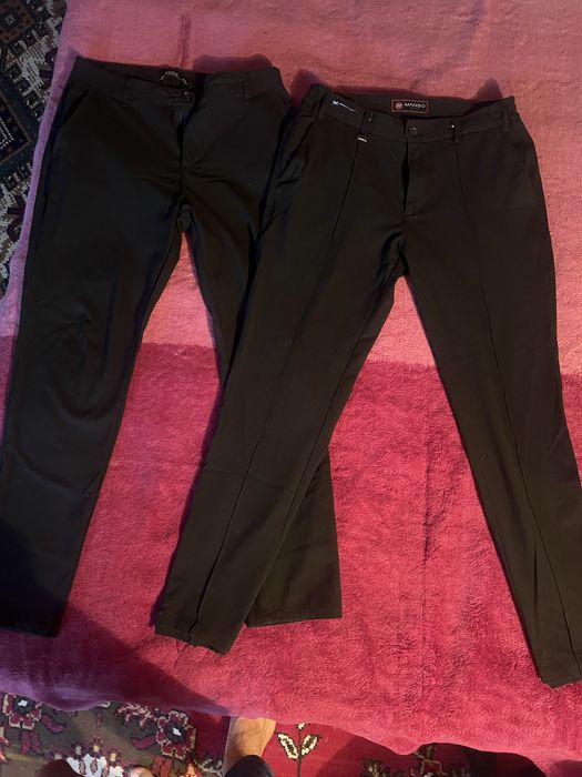 Vand 2 perechi de pantaloni xl di un palton