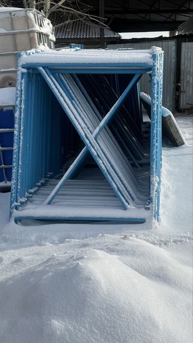 Леса монолитный рамный