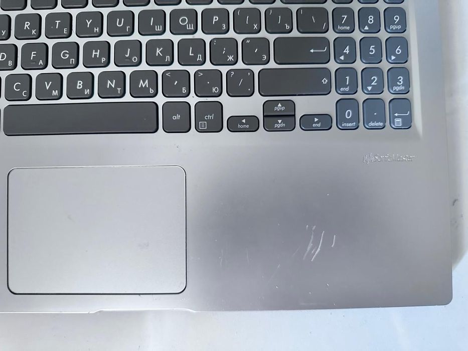 Ноутбук Asus серый