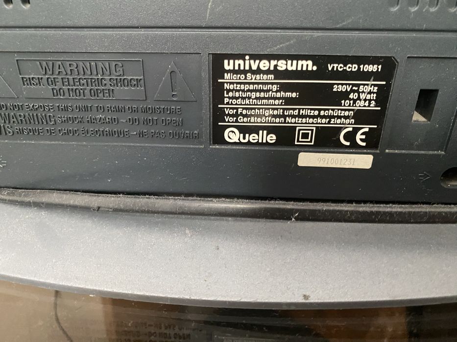 Sistem audio Universum VTC - CD 10951