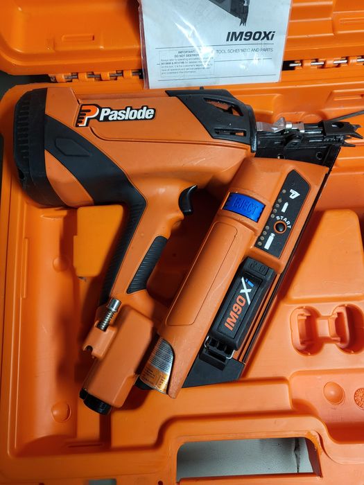 Paslode IM90 XI complet in cutie functioneaza perfect