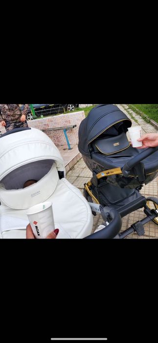 Детска количка с два коша