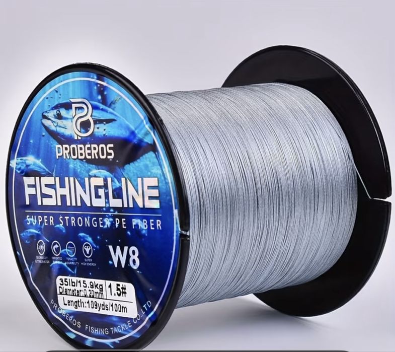 Fir textil impletit in 8_ 0,12 mm