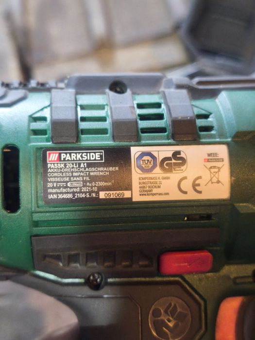 Гайковерт Parkside