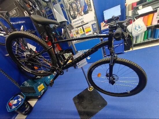 Bicicletă Mtb Expl500 29" Negru - XL - produs resigilat Decathlon