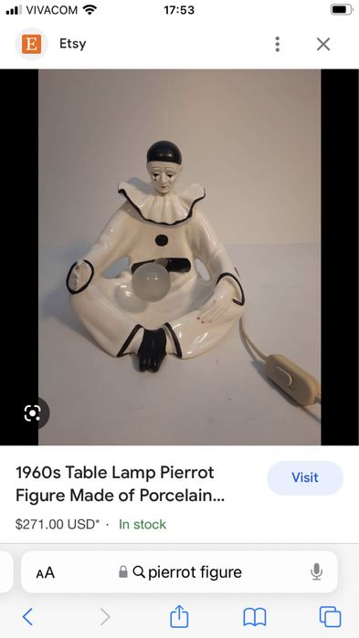 Лампа Клоунът Pierre