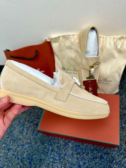 Loro Piana Summer Walk, бежови, нови