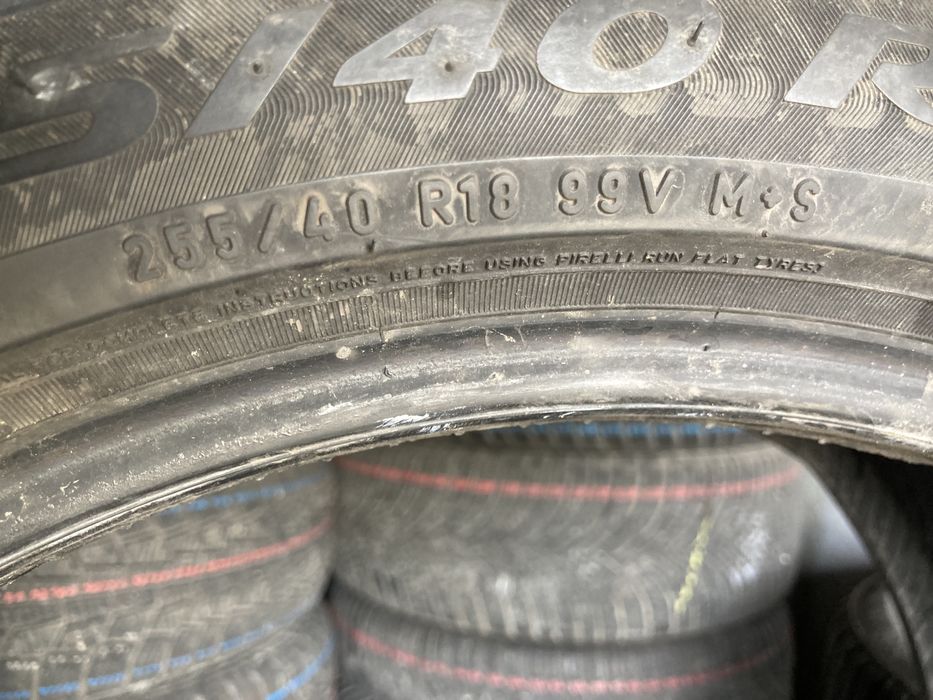 Anvelope Pirelli set 2 buc 255/40 R 18 Dot 2019