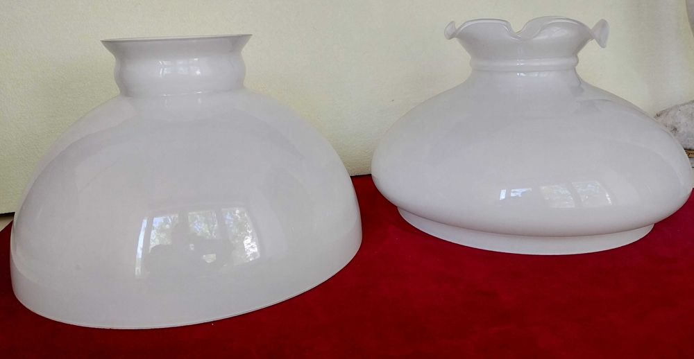 Sticla si palarie/abajur pentru lampa gaz sau petrol, stare impecabila