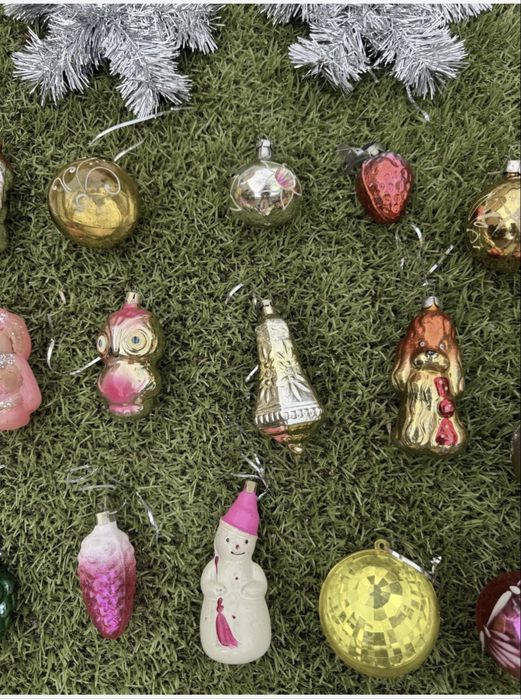 Елочные советские игрушки СССР