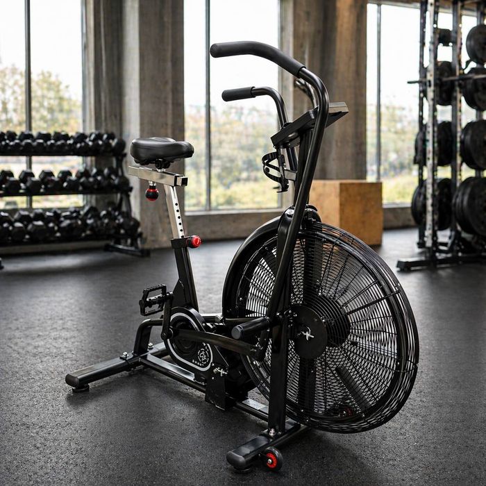 Велотренажер Air Bike с вентилятором профессиональный

• Мощный Air Bi