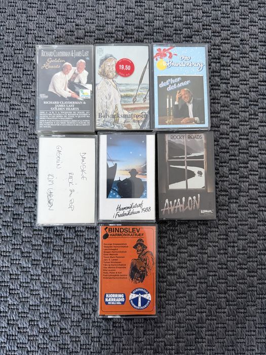 Colecție CD-uri și casete audio vintage